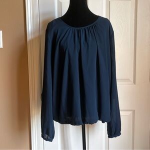 Tommy Hilfiger Navy Blue Blouse